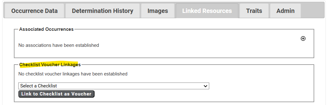 Checklist Voucher Linkages