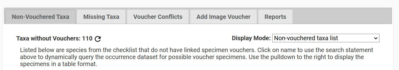 Checklist Voucher Tools
