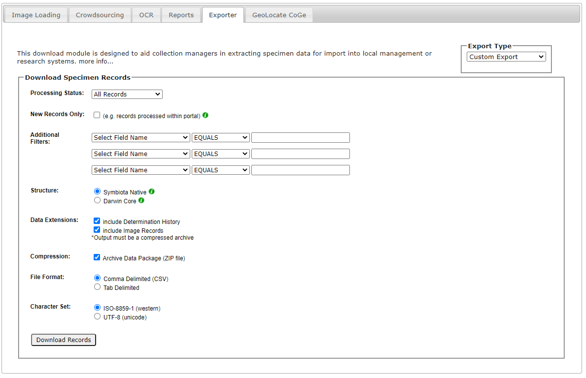 Exporter Tool