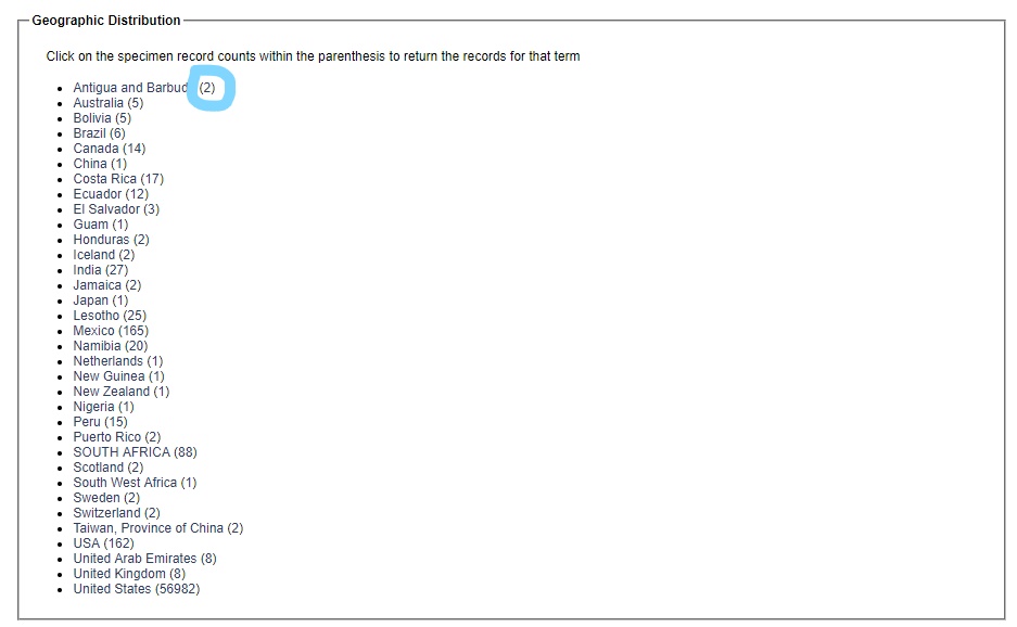 Geographic Distribution Viewer